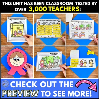 Little Red Riding Hood Unit Activities And More By A Spoonful Of Learning