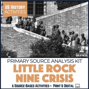 Preview of Little Rock Nine Activity Kit Print & Digital