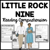 Little Rock Nine Civil Rights Reading Comprehension Worksh
