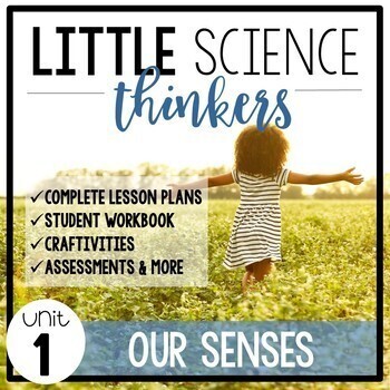 Preview of Little SCIENCE Thinkers UNIT 1: Our Five Senses {Kindergarten Science}