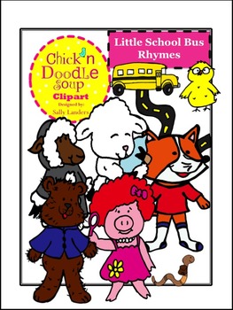 Preview of Little School Bus Rhymes Clipart