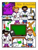 Science Kids Clipart {Scientist Kids and Experiment Clipart}
