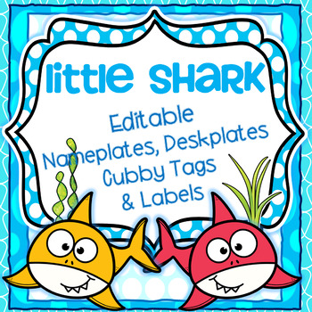 shark name tags teaching resources teachers pay teachers