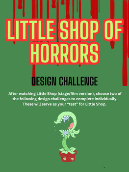 Preview of Little Shop of Horrors Design Challenge