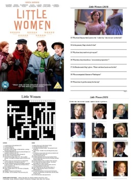 Preview of Little Women Movie (2019) - Resources Bundle