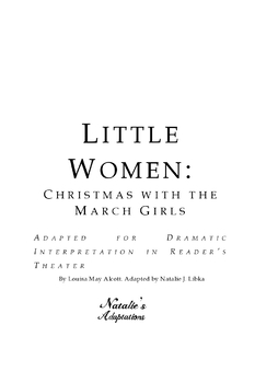 Preview of Little Women: A Little Women Christmas