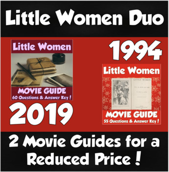 Preview of Little Women Movie Guide Duo (Contains the 1994 and 2019 Film Versions)