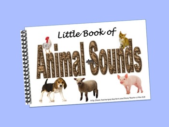 Preview of Animal Sounds LITTLE INTERACTIVE BOOK