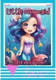 Little mermaid: coloring book