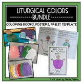 Liturgical Colors Bundle! Catholic Church Priest Colors