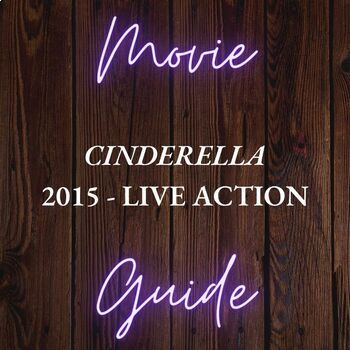 Preview of Cinderella (2015 - Live Action) Movie Guide - Editable - Answer Key