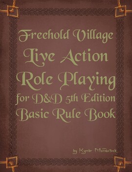 Preview of Live Action Role Playing Rulebook for 5th edition D&D