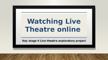 Preview of Live Theatre project School Closure