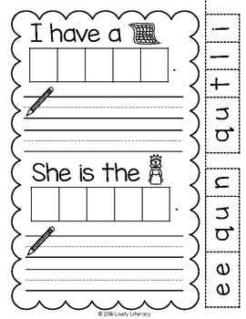 lively literacy lettersound of the week phonics worksheets q tpt