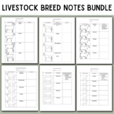Livestock Breed Notes Bundle
