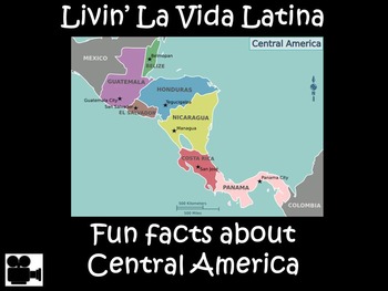 Preview of Livin’ La Vida Latina – Fun Facts about Central America in English