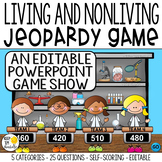 Living And Nonliving Things Game Show Grades 1 And 2