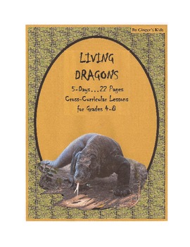 Preview of Non-Fiction Language Arts -Living Dragons