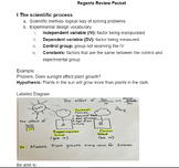 Living Environment Regents Review Packet