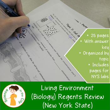 Living Environment Regents Review (New York State)