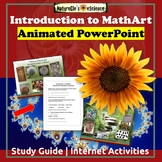Geometry Patterns in Nature PowerPoint with Study Guide | 