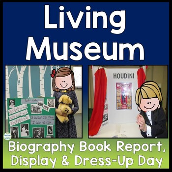 Preview of Living Museum, Biography Book Report, Display & Dress Up Day, Biography Project