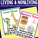 Living & Nonliving Things Mini Science Unit for Early Elementary