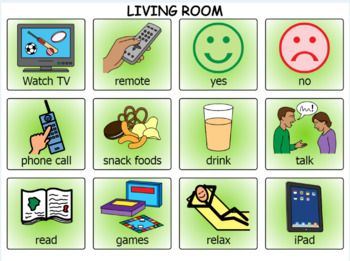 Preview of Living Room Communication Board