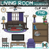 Living Room Furniture Clip Art | Household Objects Clipart