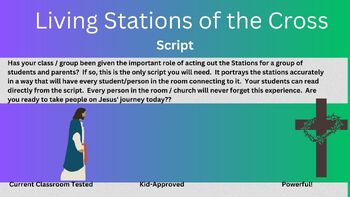 Preview of Living Stations of the Cross Script