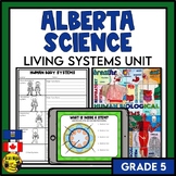 Living Systems Unit Bundle for Alberta Grade 5 Science | H