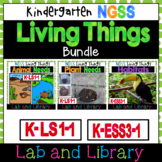 Living Things Bundle: A Kindergarten NGSS Science Unit (K-