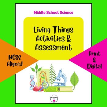 Preview of Living Things Activities and Assessment (Print and Digital)