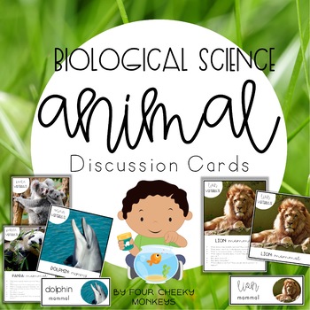 Preview of Living Things: Animal Charts and Word Wall | Biological Science