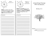 Living Things Change With the Seasons Trifold