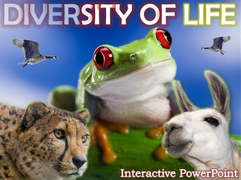 Preview of Living Things:  Diversity and Chemistry of Life Unit POWERPOINT