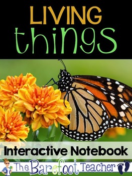 Preview of Living Things Interactive Notebook (Distance Learning)