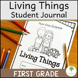 Living Things Worksheets - Year One Science Student Journal