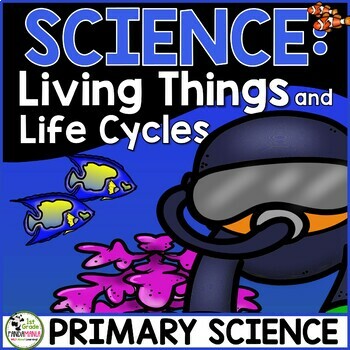 Preview of Living Things Characteristics and Life Cycles of Plants and Animals Science