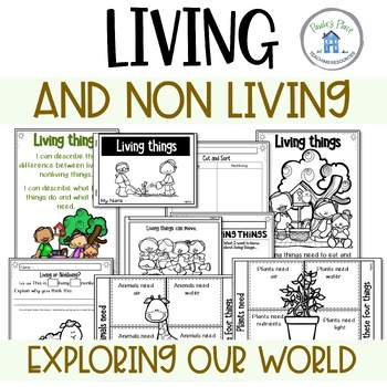 Preview of Living and Non Living Things | A Science Unit