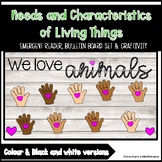 We Love Animals Bulletin Board Craftivity & Emergent Reade