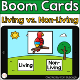Living and Non Living Things - Boom Cards