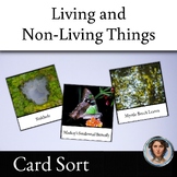 Living and Non-Living Things Card Sort Activity - Tarkine 