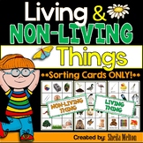Living and Non-Living Things Real Picture Cards for Sorting