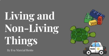 Preview of Living and Non-Living Things: SCIENCE (Google Slide, Remote Learning Resource)