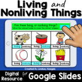 Living and Non living Things Digital Science Activities fo