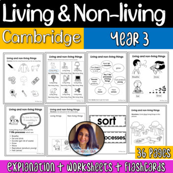 Preview of Living and Non-living Things -  {Editable!} - Ms Marwa Tarek