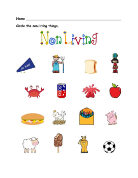 living and non living things science fun by teaching