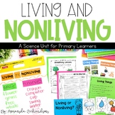 Living & Nonliving Things Activities Worksheets, Living & 
