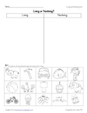 Living and Nonliving Activity Pack